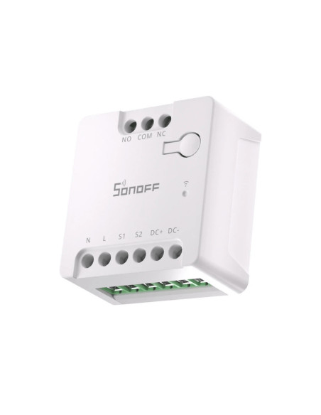 Modul Smart 1 Canal Dry Contact WiFi Matter SONOFF Mini-D (cu nul)