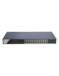 Switch 24 x RJ45 1G Smart PoE 370W, 4 x SFP 1G, Smart Management - HIKVISION DS-3E1528P-SI(24P4F)