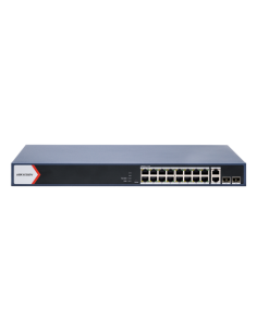 Switch 16 x RJ45 1G Smart PoE 230W, 2 x RJ45 1G, 2 x SFP 1G, Smart Management - HIKVISION DS-3E1520P-EI