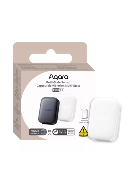 Aqara Multi-State Sensor P100 — Ușă, Vibrație, Înclinare