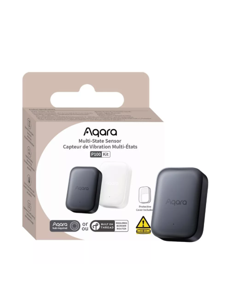 Aqara Multi-State Sensor P100 — Ușă, Vibrație, Înclinare