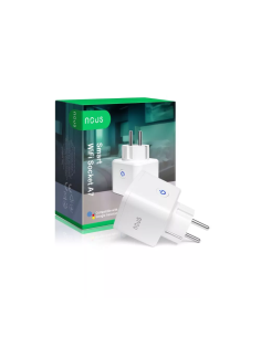 Priza Smart WiFi Nous A1, 16A, cu monitorizare consum, Tuya