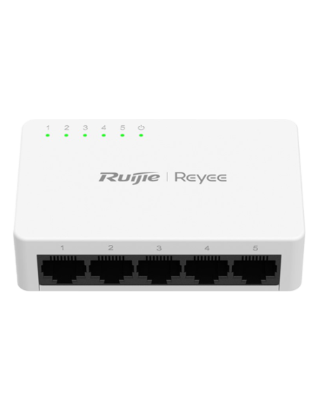 Switch L2, 5 x RJ45 1G, Unmanaged - Ruijie Reyee RG-ES05G-L