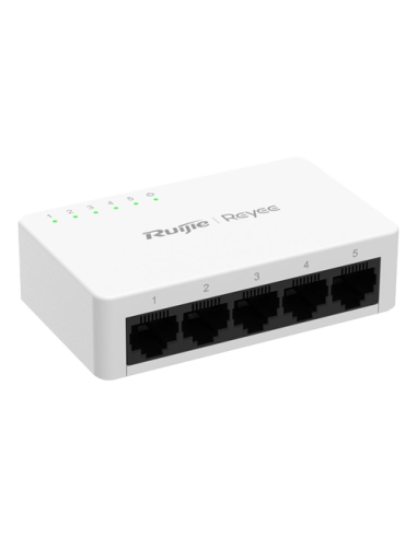 Switch L2, 5 x RJ45 1G, Unmanaged - Ruijie Reyee RG-ES05G-L
