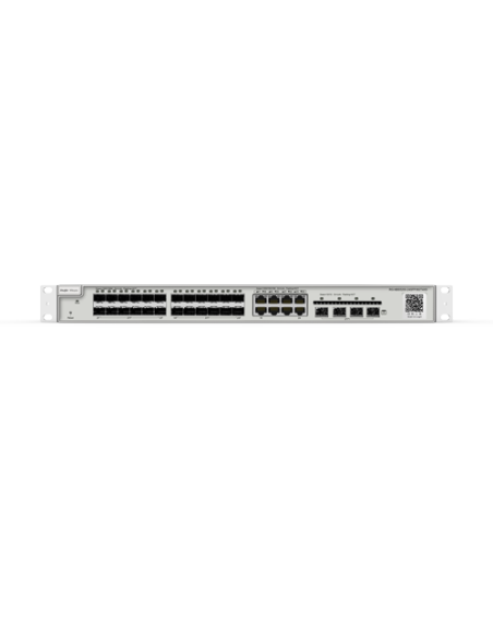 Switch L3, 24 x SFP 1G (8 x combo SFP/RJ45 1G), 4 x SFP+ 10G, Cloud Management - Ruijie Reyee RG-NBS5200-24SFP/8GT4XS