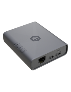 Gateway industrial LTE Cat.4, BLE, GNSS/GPS, eSIM + Nano SIM, 1 x RJ45Gigabit, PoE - MikroTik EC25-EU&KNe