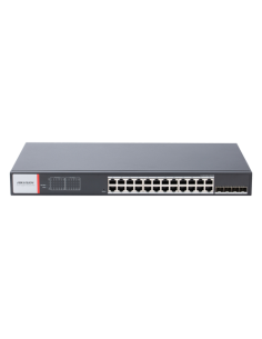 Switch 24 x RJ45 1G, PoE  480W, 4 x 90W, 20 x 30W, 4 x SFP 1G, Smart Management, NO POWER - HIKVISION DS-3T1528HP-SI-24P4F