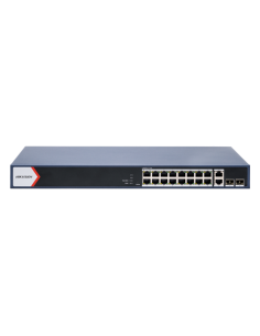 Switch 16 x RJ45 1G Smart PoE 125W, 2 x RJ45 1G, 2 x SFP 1G, Smart Management - HIKVISION DS-3E1520P-EI-M
