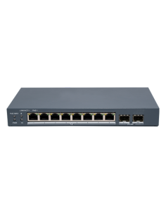 Switch 8 x RJ45 1G Smart PoE 80W, 2 x SFP 1G, Smart Management - HIKVISION DS-3E1510P-EI-M-8P2F