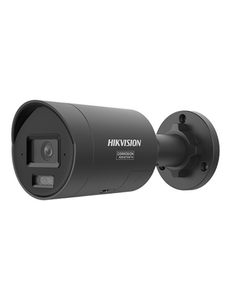 Camera IP 12MP UHD, AcuSense3, lentila 2.8mm, IR&WL 40m, Audio, Audio+Strobo R/B, Neagra - HIKVISION DS-2CD20123G2-LIUY-SRB