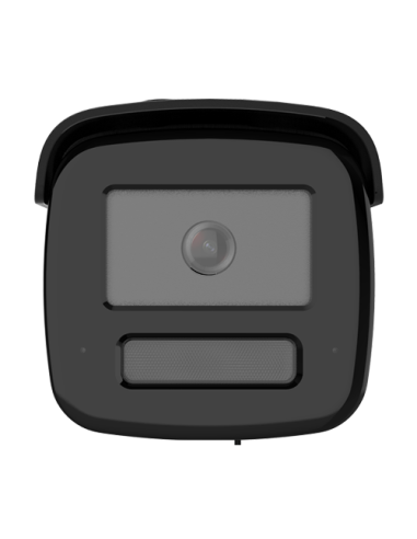 Camera IP 12MP UHD, AcuSense3, lentila 2.8mm, IR&WL 60m, Audio, Audio+Strobo R/B, Neagra - HIKVISION DS-2CD2T123G2-LIS2UY-SRB