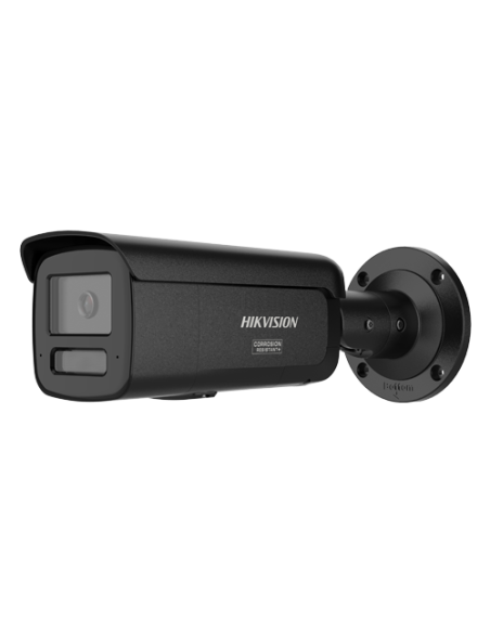 Camera IP 12MP UHD, AcuSense3, lentila 2.8mm, IR&WL 60m, Audio, Audio+Strobo R/B, Neagra - HIKVISION DS-2CD2T123G2-LIS2UY-SRB