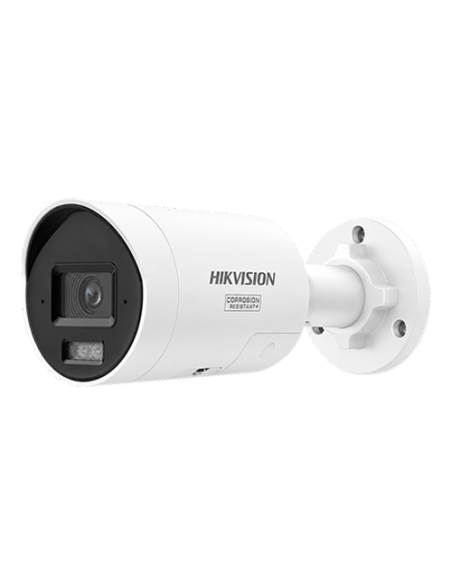 Camera IP 12MP UHD, AcuSense3, lentila 2.8mm, IR&WL 40m, Audio, Alarma audio+strobo - HIKVISION DS-2CD20123G2-LIUY-SL-2.8mm