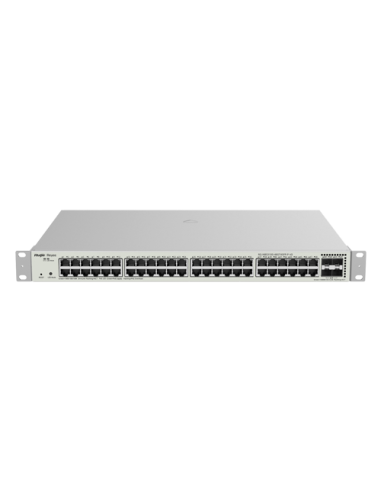 Switch L2, 48 x RJ45 1G PoE+, 4 x SFP 1G, PoE 370W, Cloud Management - Ruijie Reyee RG-NBS3100-48GT4SFP-P-V2