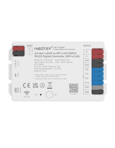 MiBoxer SPI-WL4H Controller Digital sACN to SPI 4 canale ESP32WLED (WiFi+2.4G)
