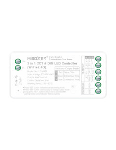 MiBoxer LC3-WR Controller LED 2 fire 3in1 CCT&DIM (WiFi + 2.4GHz)