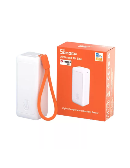 SONOFF SNZB-02B — Senzor Temperatură și Umiditate ZigBee