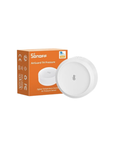SONOFF SNZB-02B — Senzor Temperatură și Umiditate ZigBee