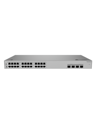 Switch L2, 24 x RJ45 1G PoE+, 2 x SFP 2.5G, 2 x SFP+ 10G, PoE 195W, Cloud Management - Huawei eKit S220S-24LP4JX