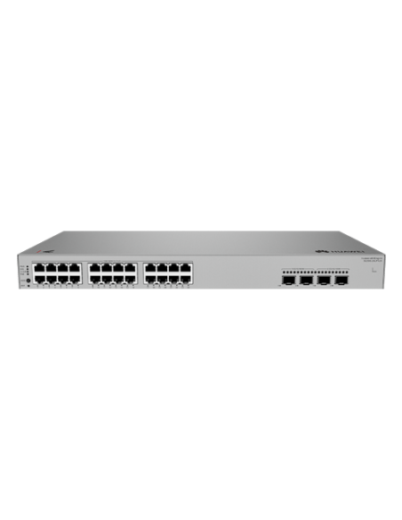 Switch L2, 24 x RJ45 1G PoE+, 2 x SFP 2.5G, 2 x SFP+ 10G, PoE 195W, Cloud Management - Huawei eKit S220S-24LP4JX