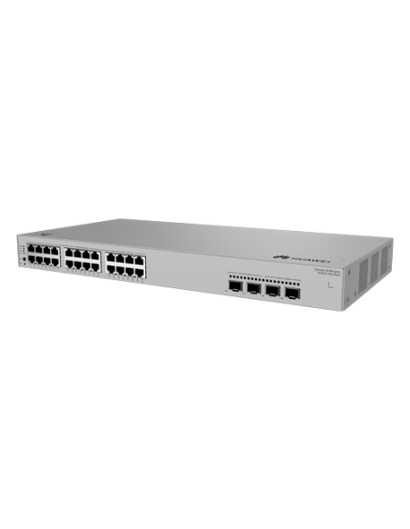 Switch L2, 24 x RJ45 1G PoE+, 2 x SFP 2.5G, 2 x SFP+ 10G, PoE 195W, Cloud Management - Huawei eKit S220S-24LP4JX