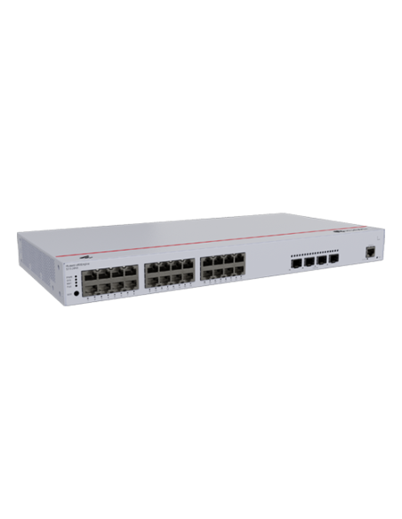 Switch L2, 24 x RJ45 1G PoE+, 4 x SFP+ 10G, PoE 400W, iStack, Cloud Management - Huawei eKit S310-24P4X