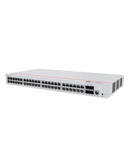 Switch L2, 48 x RJ45 1G PoE+, 4 x SFP+ 10G, PoE 380W, iStack, Cloud Management - Huawei eKit S310-48P4X