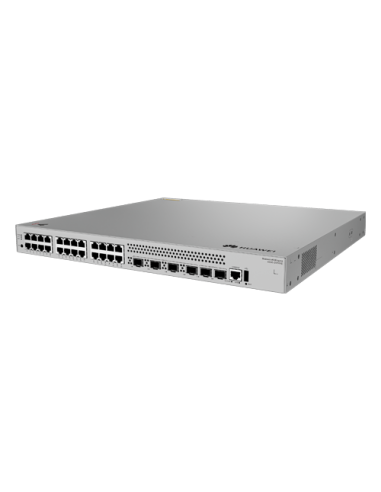 Switch L3 Core, 24 x RJ45 1G, 4 x SFP+ 10G, 2 x SFP+ iStack, Cloud Management - Huawei eKit S530-24T4XE