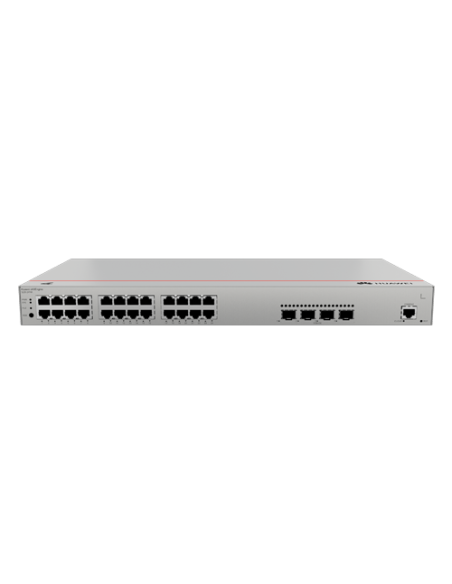 Switch L2, 24 x RJ45 1G PoE+, 4 x SFP+ 10G, PoE 400W, Cloud Management - Huawei eKit S220-24P4X