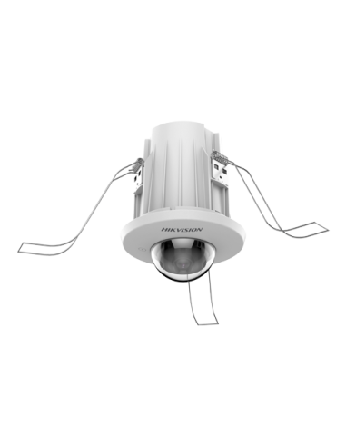 Camera IP AcuSense 4MP, lentila 2.8mm, incastrare in tavan, Mic, SDcard - HIKVISION DS-2CD2E43G2-U(2.8mm)
