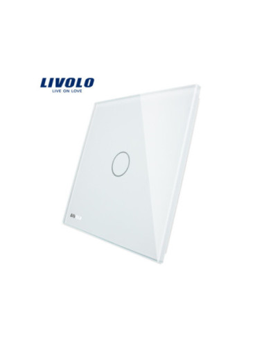 Panou din sticlă pentru Întrerupător Touch simplu 2M Livolo