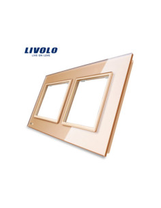 Ramă din sticlă Dublă 2x2M Livolo 2