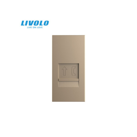 Modul Priză Telefon RJ11 1M Livolo