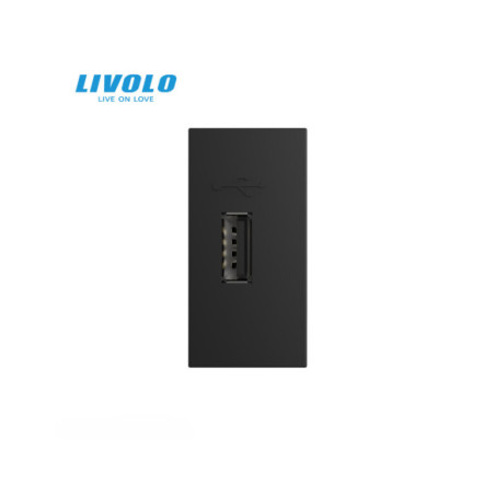 Modul Priză USB Tip A 1M Livolo