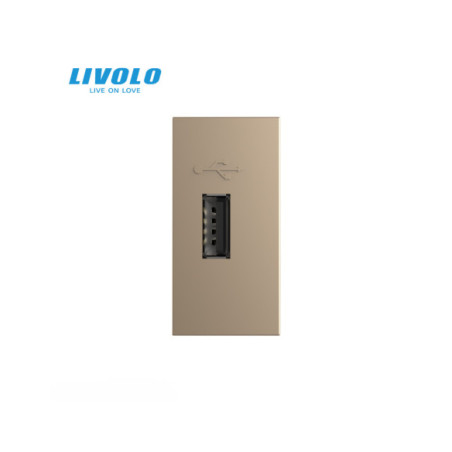 Modul Priză USB Tip A 1M Livolo