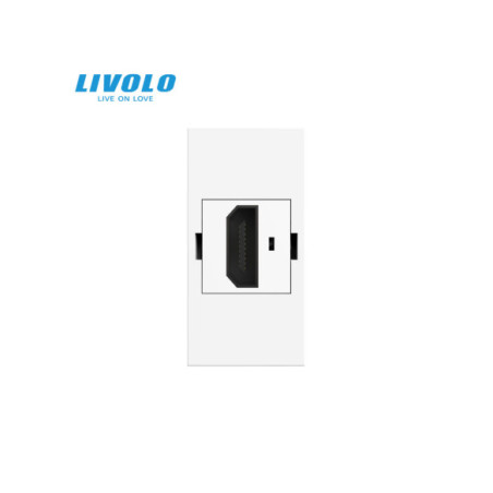 Modul Priză HDMI 1M Livolo