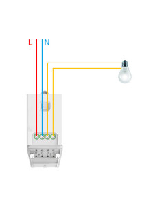 KIT Întrerupător simplu Kinetic Energy + Controller 1 canal, 5A, RF433 2