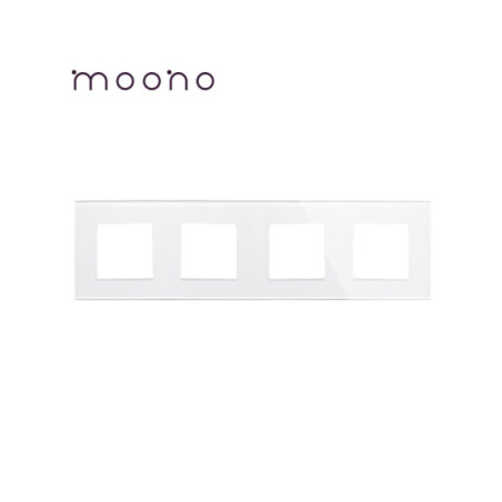 Ramă cvadruplă din sticlă, Moono