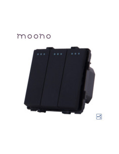 Modul întrerupător mecanic cap-scară triplu, Moono 2
