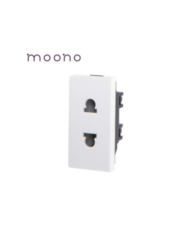 Modul priză EURO-US 2P 1M, Moono
