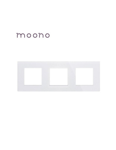 Ramă triplă din sticlă, Moono