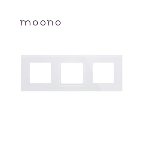 Ramă triplă din sticlă, Moono
