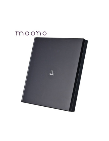 Panou din sticlă pentru buton touch sonerie, Moono