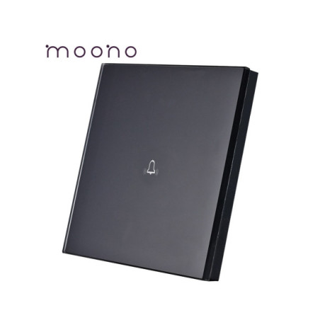 Panou din sticlă pentru buton touch sonerie, Moono