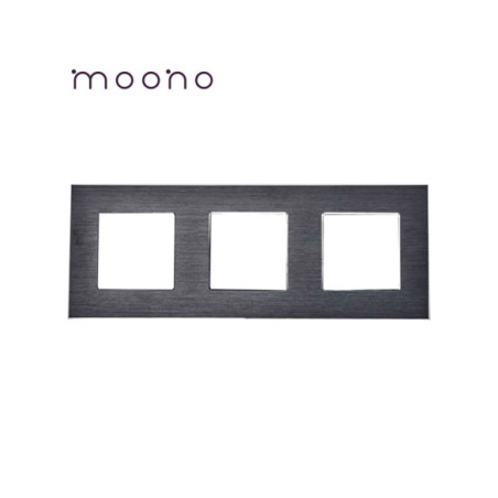 Ramă triplă din aluminiu, Moono