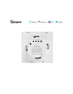 Sonoff T0EU2C-TX - Întrerupător Touch dublu cu control WiFi cu nul 2