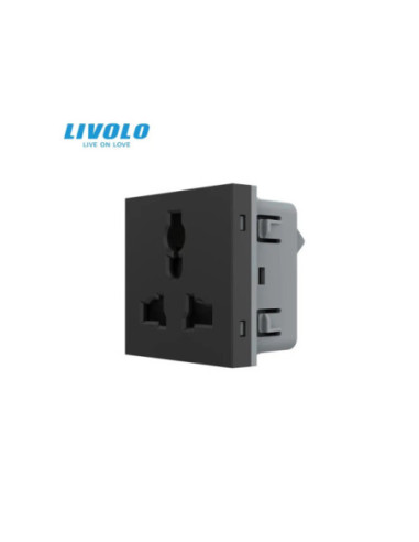 Modul Priză Universală 16A 2M Livolo