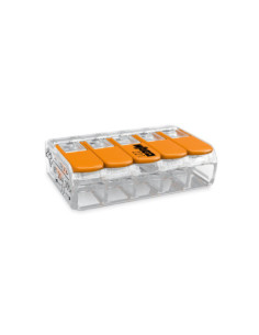 Conector legături rapide cu manetă, 5 poli, Wago 221-415