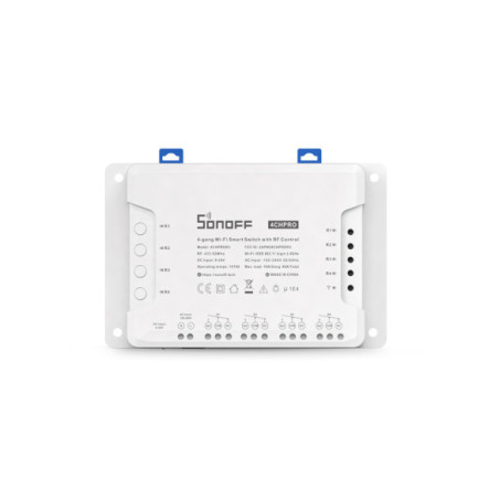 Modul Smart 4 Canale Dry Contact WiFi+RF SONOFF 4CH PRO R3 (cu nul)