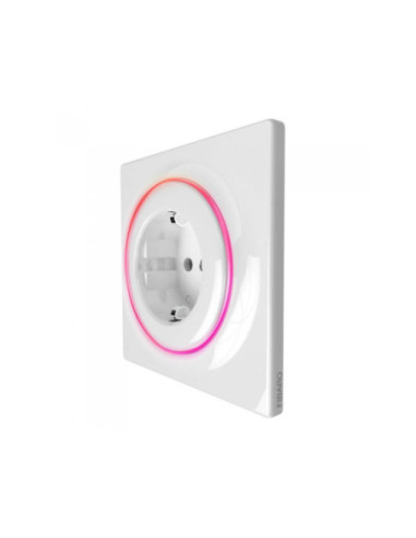 Priza smart tip F cu monitorizare consum Walli FIBARO, alb